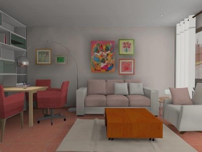 Salón acogedor Proyecto diseño interior online por 99€ por espacio. Decoración low cost. El primer servicio de interiorismo al alcance de todos desde la comodidad de tu casa.