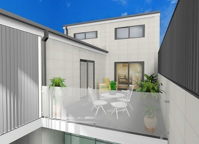 Terraza moderna proyecto designers in-home decorador de interiores y diseño low cost DIHWEB.COM Proyecto diseño interior online por 99€